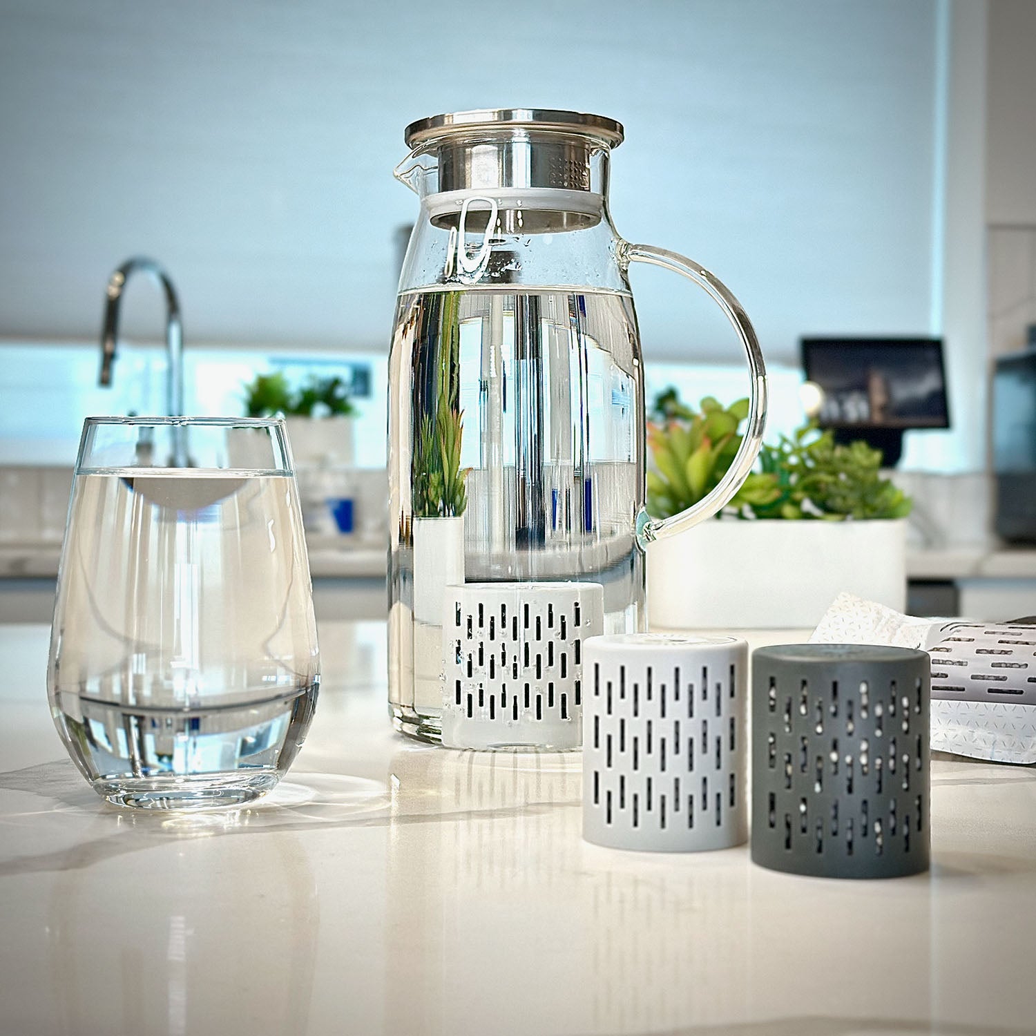 GOFILTR JUMBO Magnesium Ionized Mineral Alkaline Water Infuser Filter for Pitchers and water filters