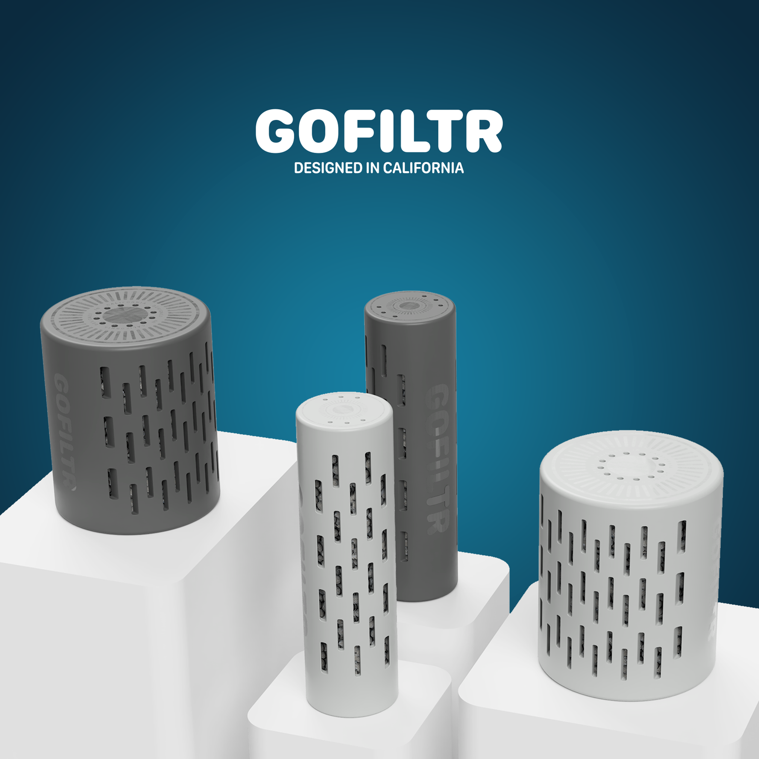 GOFILTR 9.5 pH Alkaline Water Infusers For Bottles & Pitchers