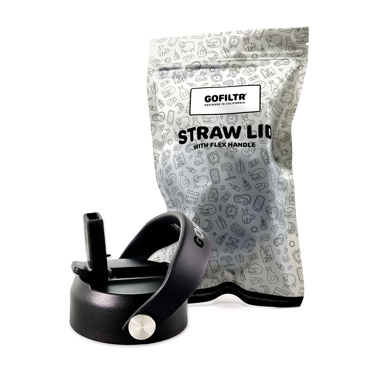 Wide Mouth Straw Lid